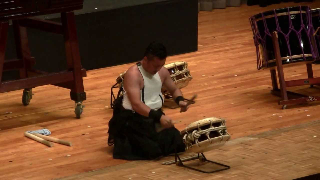 2015.8.30 sun. 山部泰嗣（締太鼓）／第２３回大治太鼓発表会