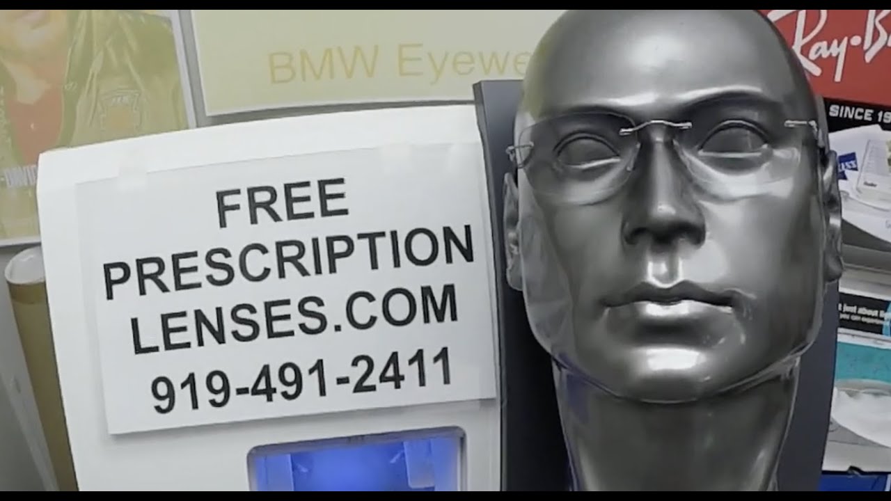 Dachi's RayBan 8755 Optics 1.74 HiIndex Zeiss ClearView Lenses with