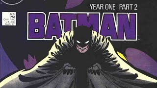 Batman Year One Chapter 2 "War Is Declared" Comic Dub