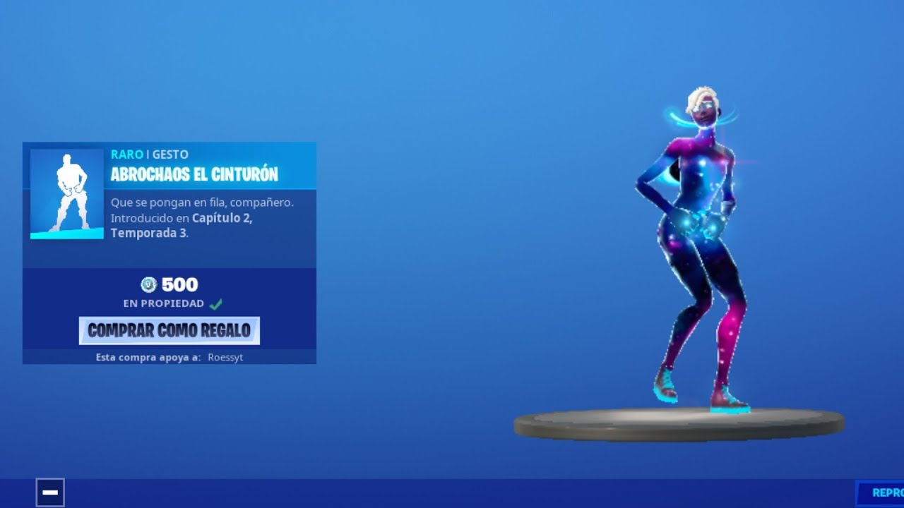 NUEVO *ABROCHAOS EL CINTURÓN* NUEVA TIENDA FORTNITE HOY de AGOSTO del 2020! -RoEssYT - YouTube