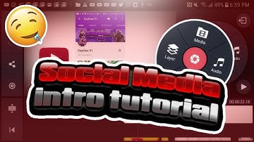 How To Make A Social Media Intro (Android,iphone)#callmeEx #FearChronic