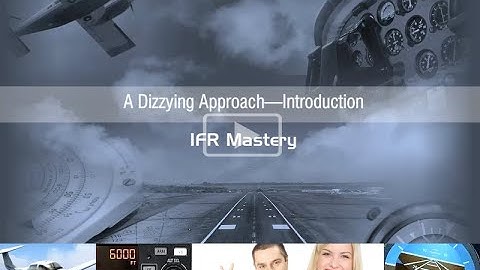 IMC Instrument Approach Scenario for IFR Pilots