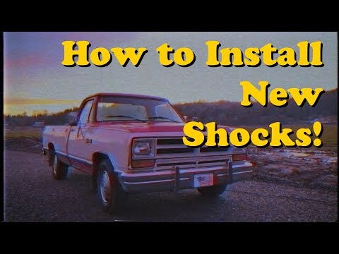 How to Install New Shocks on a Truck! (First Gen Dodge Ram, Ramcharger)