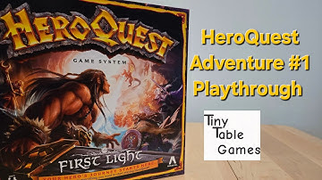 Heroquest Adventure #1 playthrough
