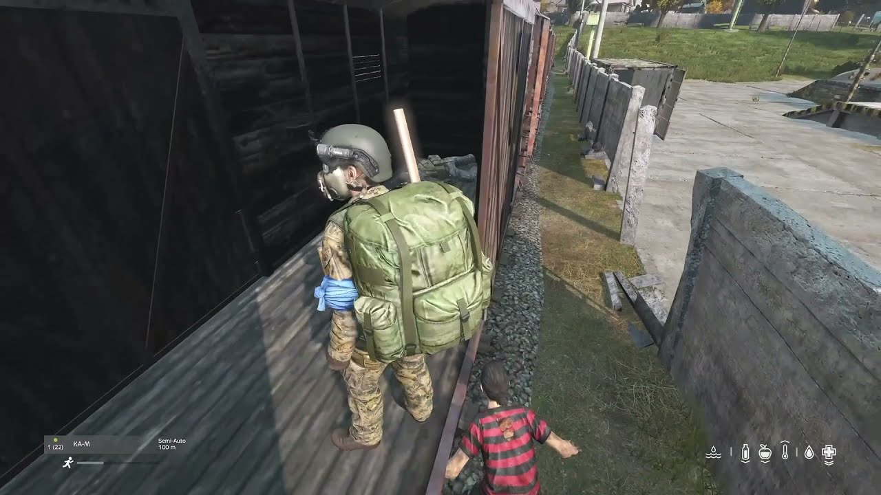 DayZ He Almost Logged Out Death