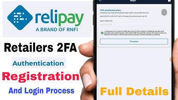Rnfi Relipay 2FA Authentication Fast Time Registration And Login Process Full details