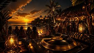 Liquid Gold Nightfall Bash 🌴 Deep Bass Tropical Reggae Night Mix 2026