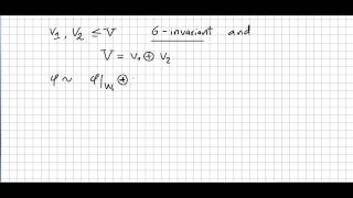 Representation Theory 22, Subrepresentations