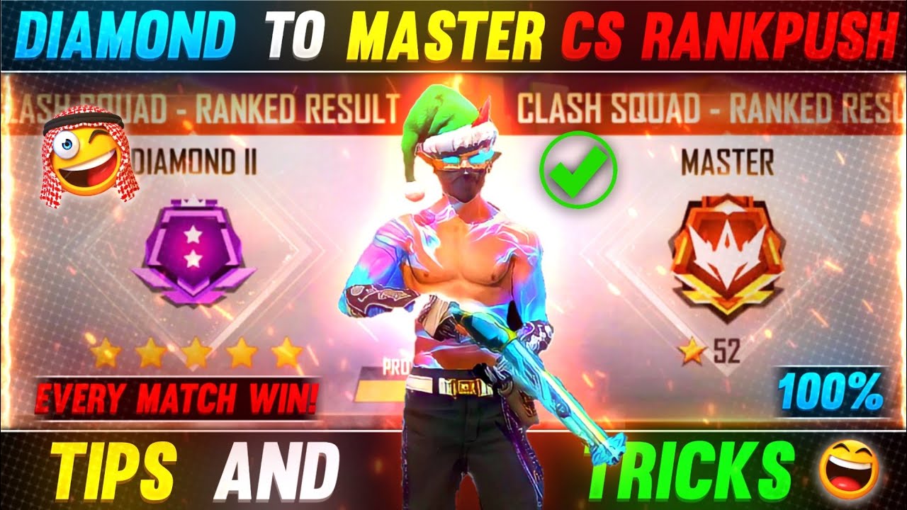 DIAMOND TO MASTER CS RANK PUSH TIPS AND TRICKS | EVERY MATCH WIN TIPS ...