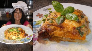 GLUTEN FREE LASAGNA DE CARNE C/ SALSA BOLOÑESA/THE BEST MEAT LASAGNA RECIPE!!!