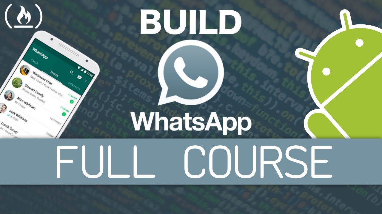 Native Android App Tutorial Whatsapp Clone