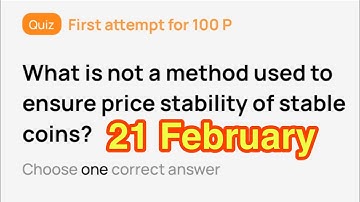 Over wallet Quiz Today | over wallet today quiz answers | 21 February 2024 #overwallet