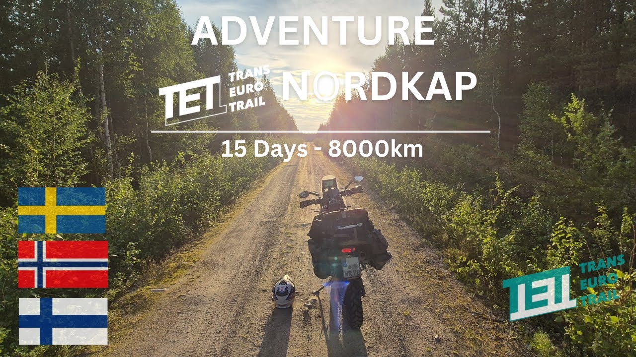 Motorcycle Adventure - Scandinavian Nordkap  | TET Sweden | Part 1