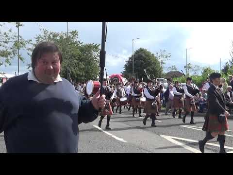 Tullylagan Pipe Band @ Black Saturday 2018