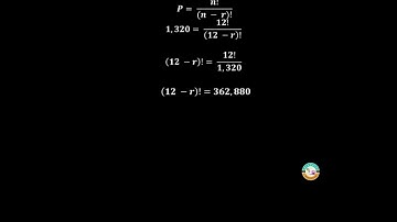 [TAGALOG] PERMUTATION:Finding the value of r