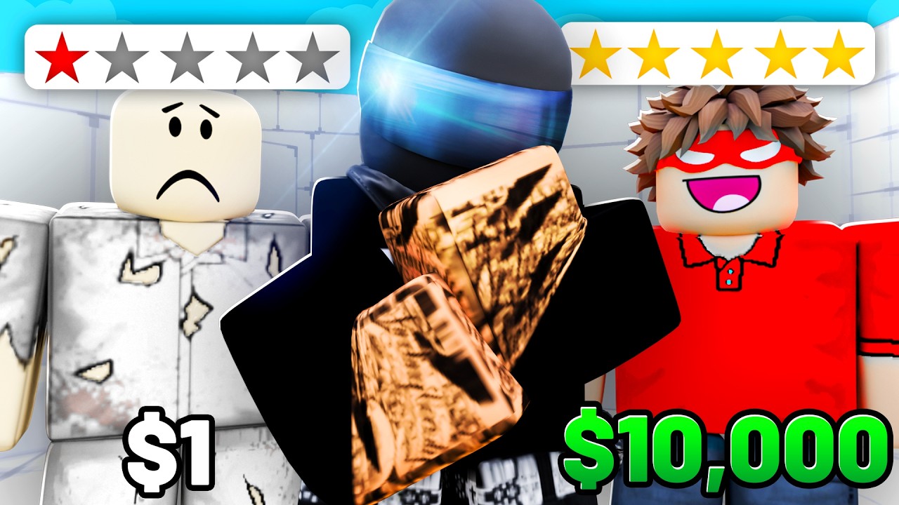 Testing a $1 vs $10,000 Duo in Roblox Rivals!