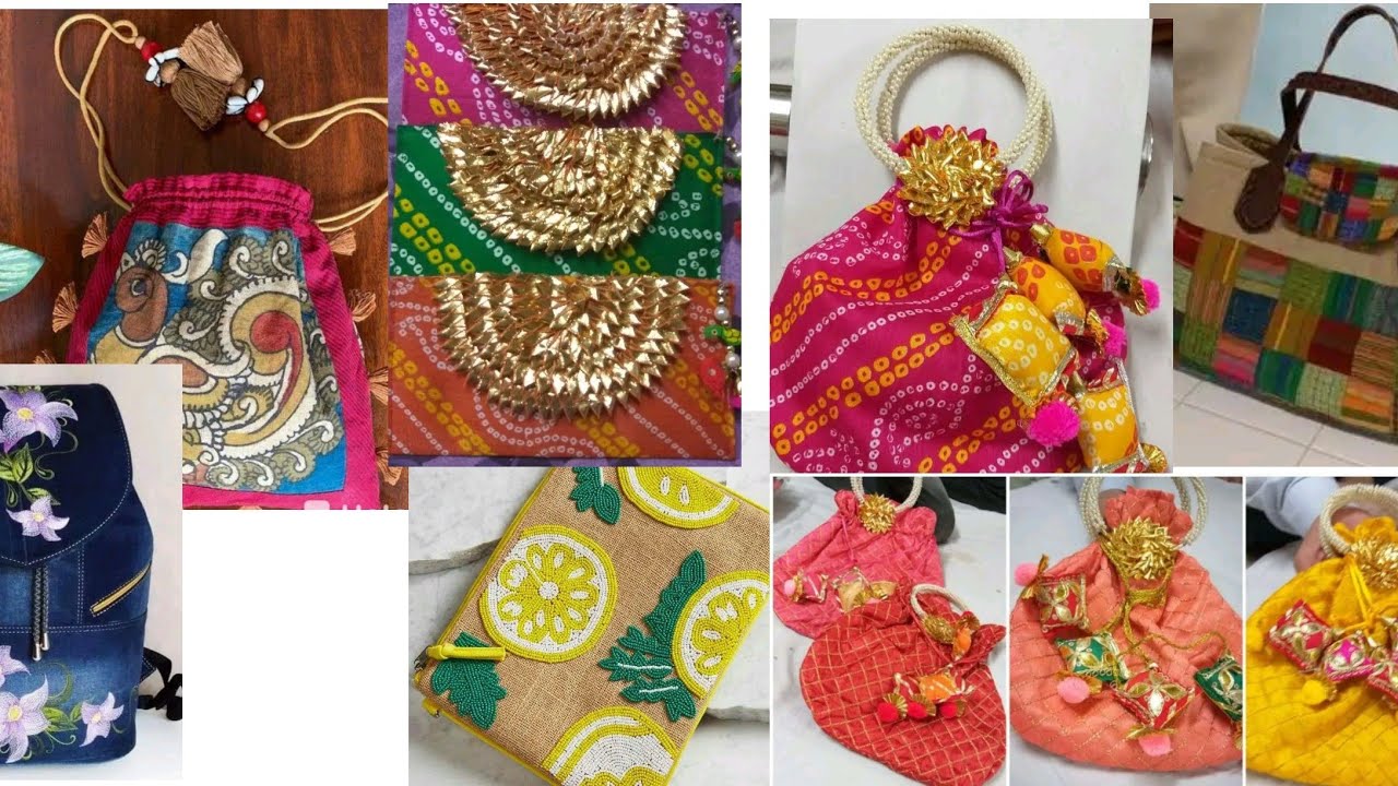 रक्षाबंधन पर न्यू handbags/ पोटली बैग/ clatch ke design/2020 ke new