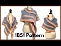 1851 pre civil war shawl tutorial exceptional vintage crochet