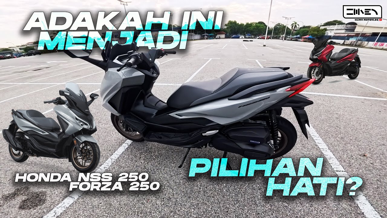 MACAM NICE JE SKUTER MAXI NI ! Honda Forza NSS 250 Malaysia 2025 | Insta360 Ace Pro 2 [4K]