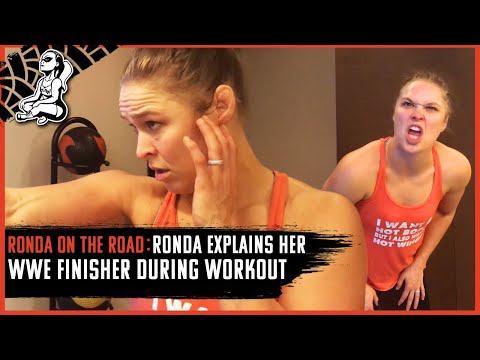 Ronda Rousey Explains Her Finisher During a Workout | WWE Throwback