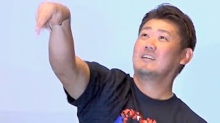 松坂大輔選手、新人王獲った大谷翔平選手はスーパープレーヤーと称賛／映画『ジュラシック・ワールド／炎の王国』BD&DVDリリース記念イベント