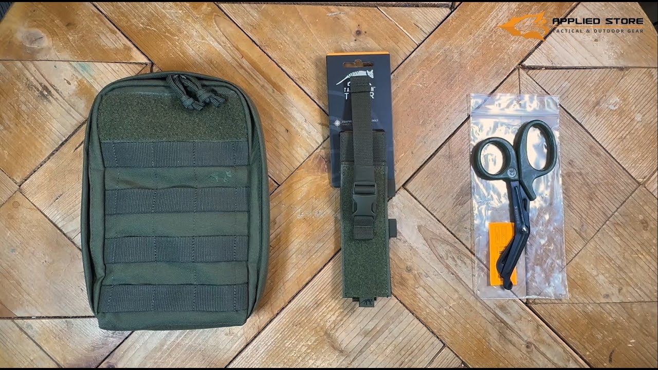Tasmanian Tiger Scissor Pouch (Quick release trauma shears pouch) YouTube