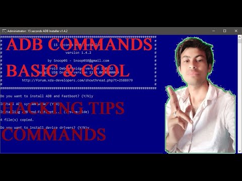 ADB BASIC COMMANDS AND TUTORIAL HACKING TIPS