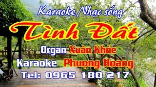 KARAOKE | TÌNH ĐẤT (Fullbeat) tone nữ