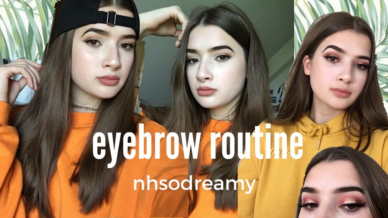 How I do my Eyebrows YouTube