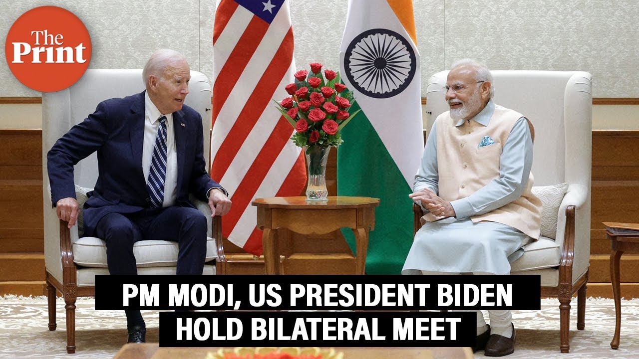 PM Modi and US President Joe Biden hold a bilateral meeting on the ...