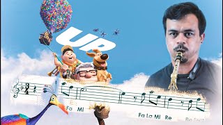 Sax alto - Married Life (Up Aventuras), partitura com notas.