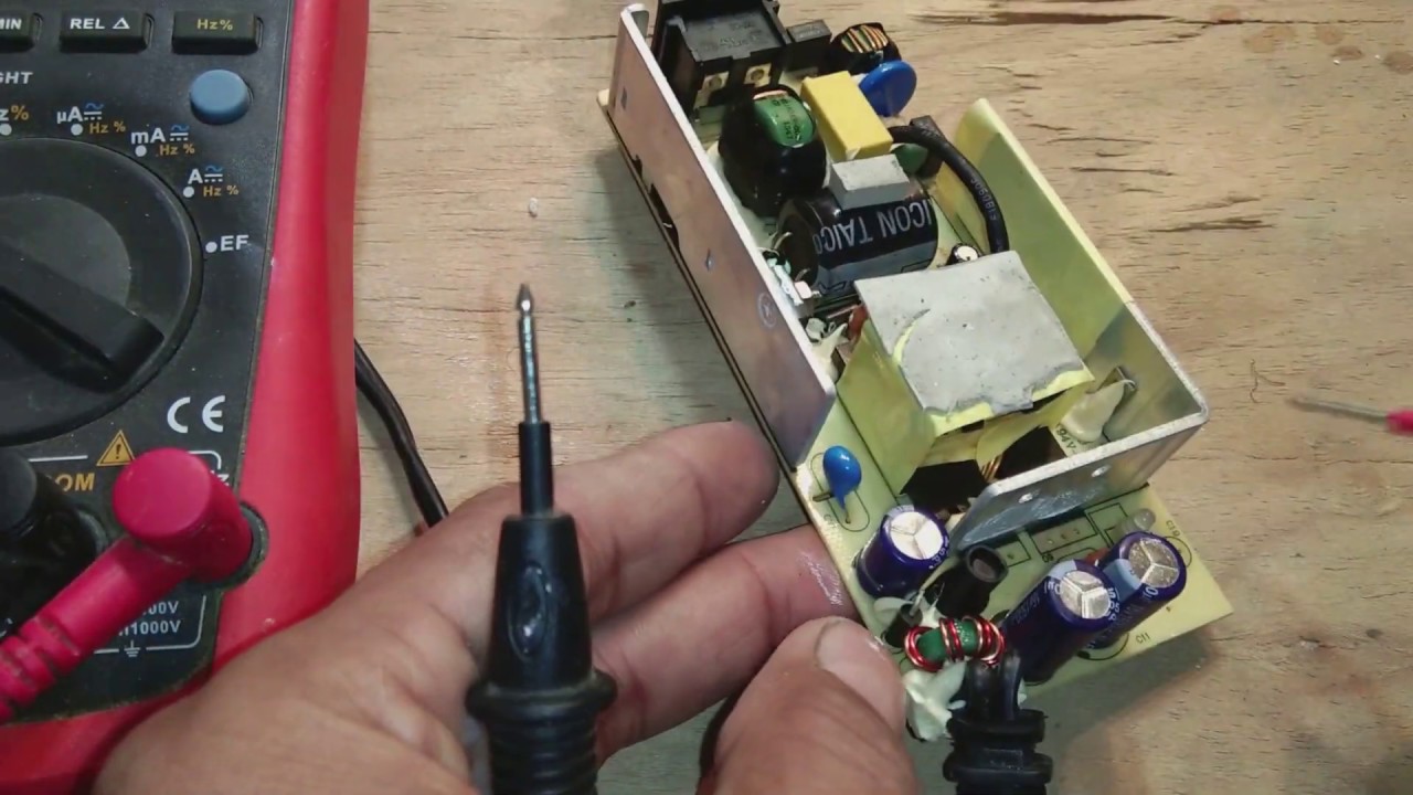 SMPS supply repair  Switching power supply diagnosing  How to repair laptop charger 