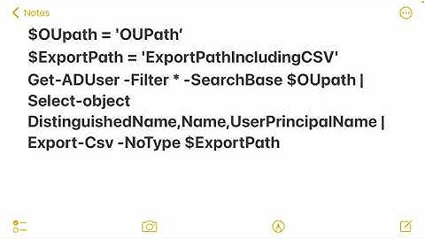 How To Export All Users Of An OU In AD To Excel CSV Using Powershell