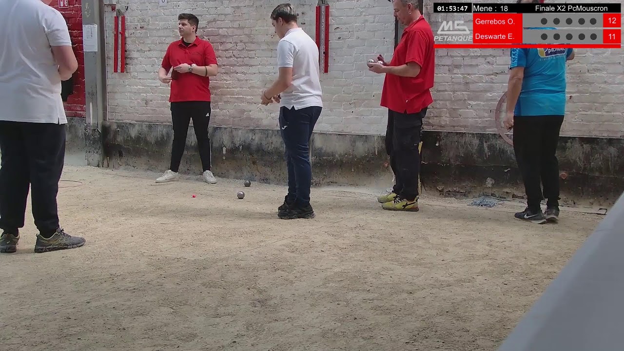 Miniature : Pétanque 2025 : Finale Qualif PcMouscron