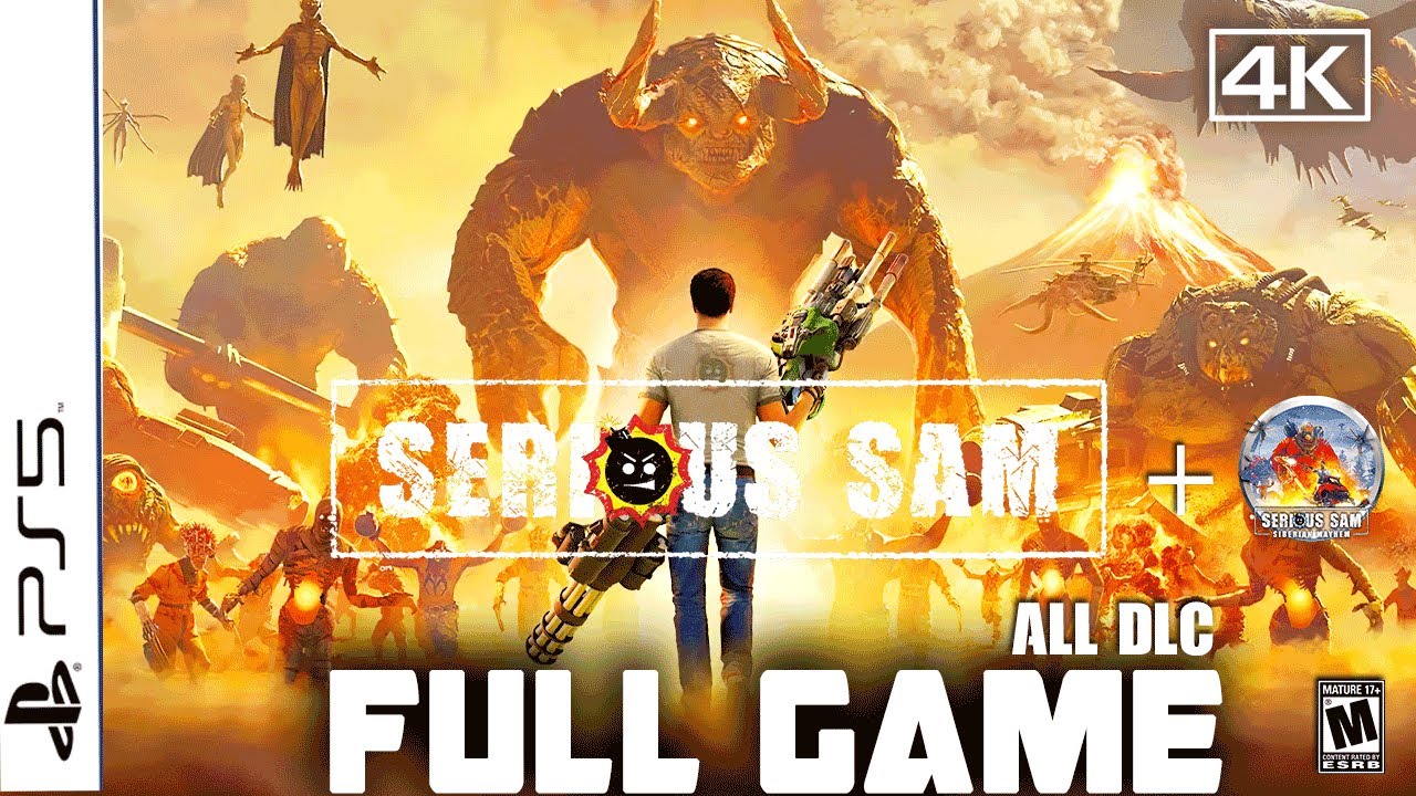 Serious Sam 4 - Full Game Walkthrough PS5 Pro GAMEPLAY 4K 60FPS