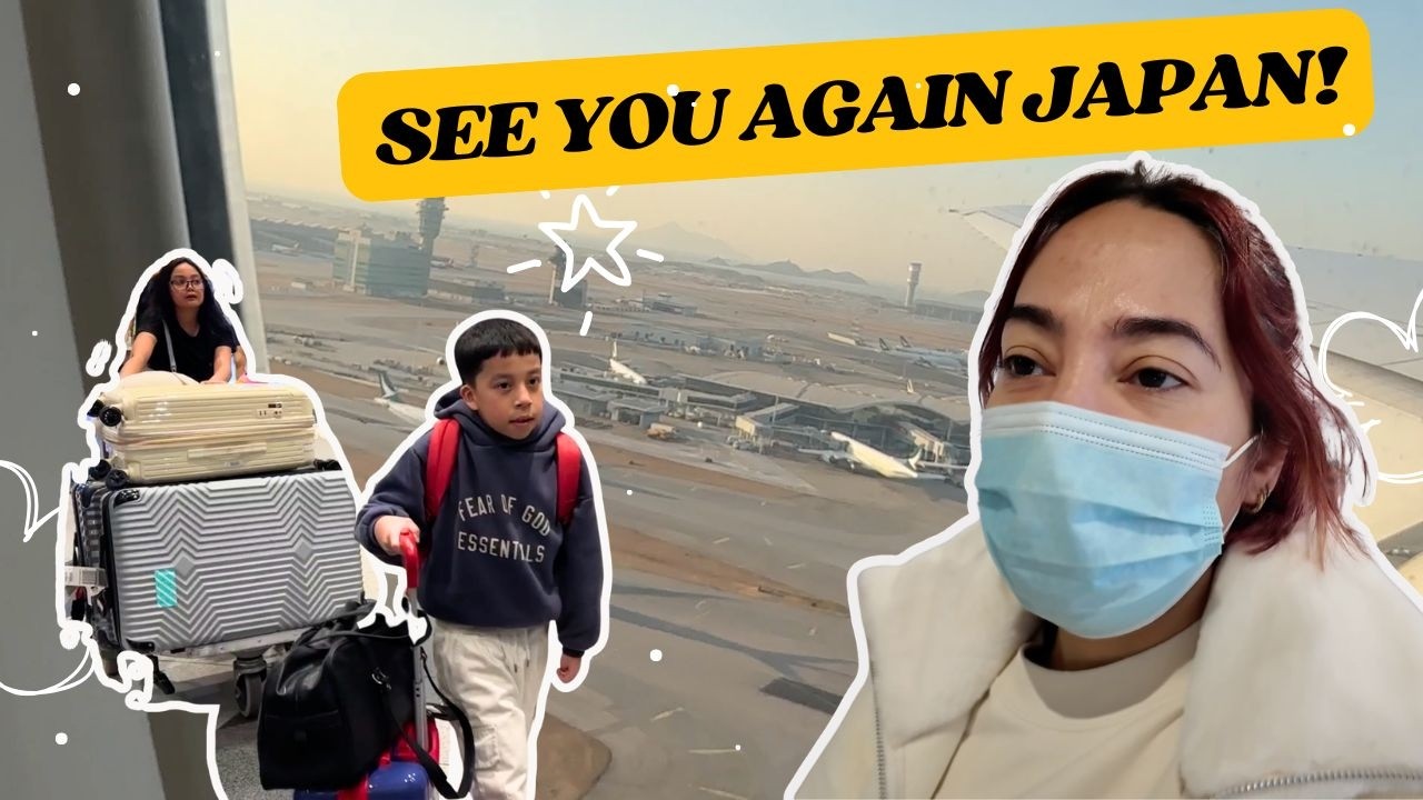 LAST DAY SA JAPAN! BALIK PINAS NA! ( SEPANX MALALA! )| Nina Rayos