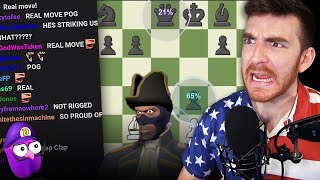 Can Twitch Chat beat (cheating) Ai Napoleon in Chess (VOD)