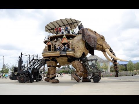 پارک ربات در فرانسه «ماشین های جزیره نانت»