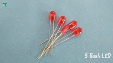 Mengontrol 5 Lampu Menggunakan Arduino dan Potensiometer