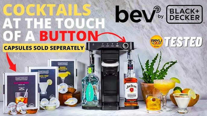 Black+Decker Unveils a Cordless Bev Cocktail Machine at CES – Robb