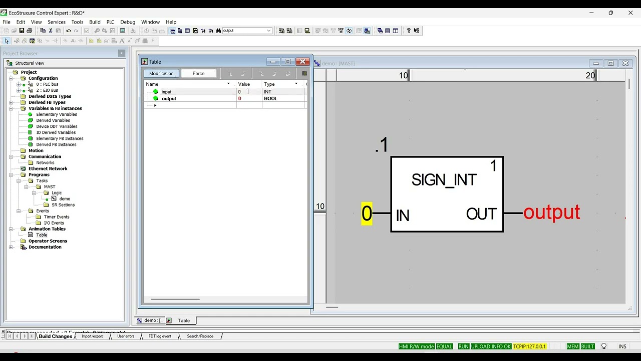 EcoStruxure Control Expert SIGN Function Block || M580 PLC || M340 PLC