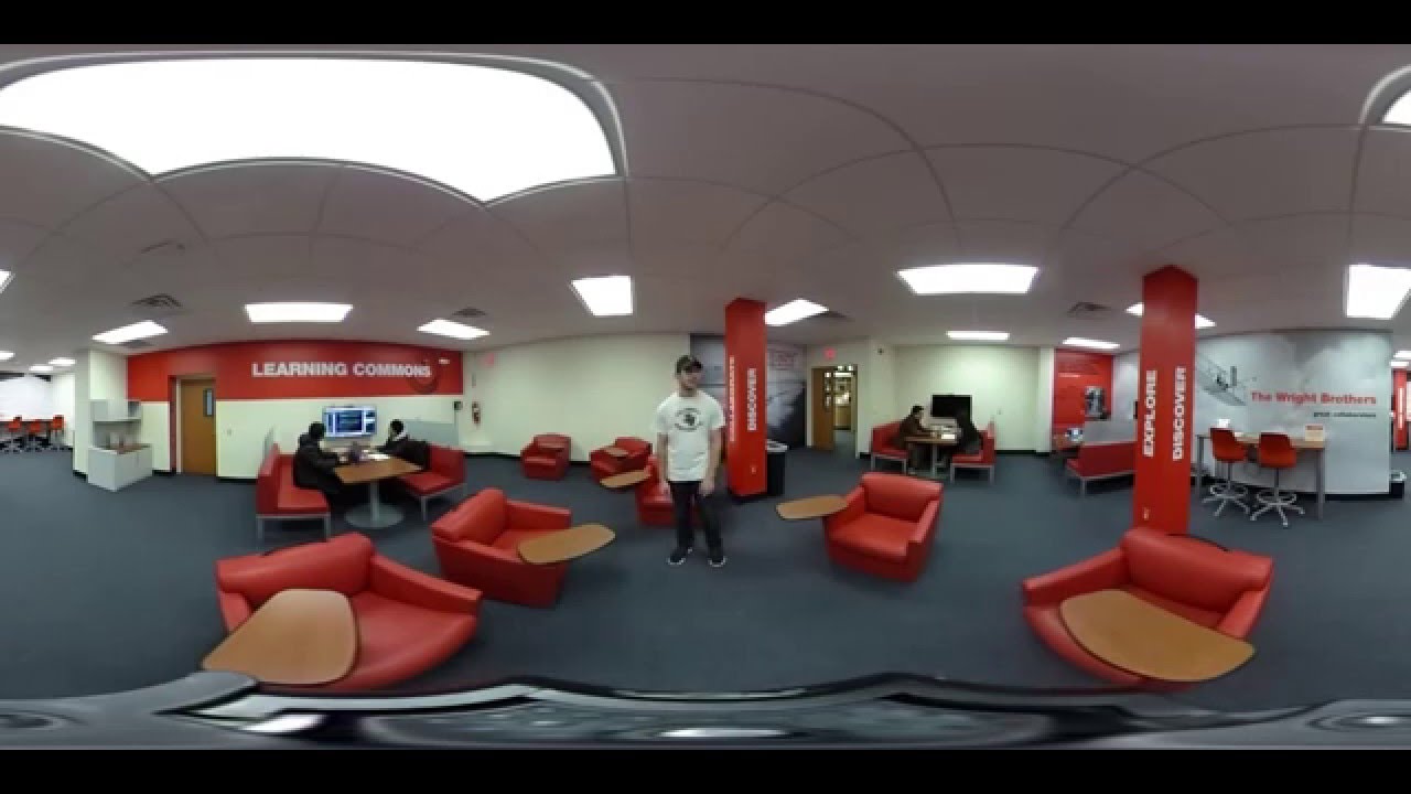 360 Video Tour Series - Sean Presents The Learning Commons at the Jennings Library