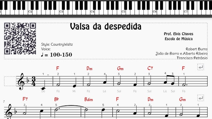 🎼 How deep is your love - 2585 - Bee Gees - Tutorial Partitura