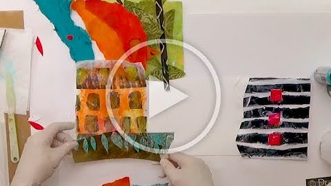 Mixed Media Collage Tutorial - Mixed Media Techniques