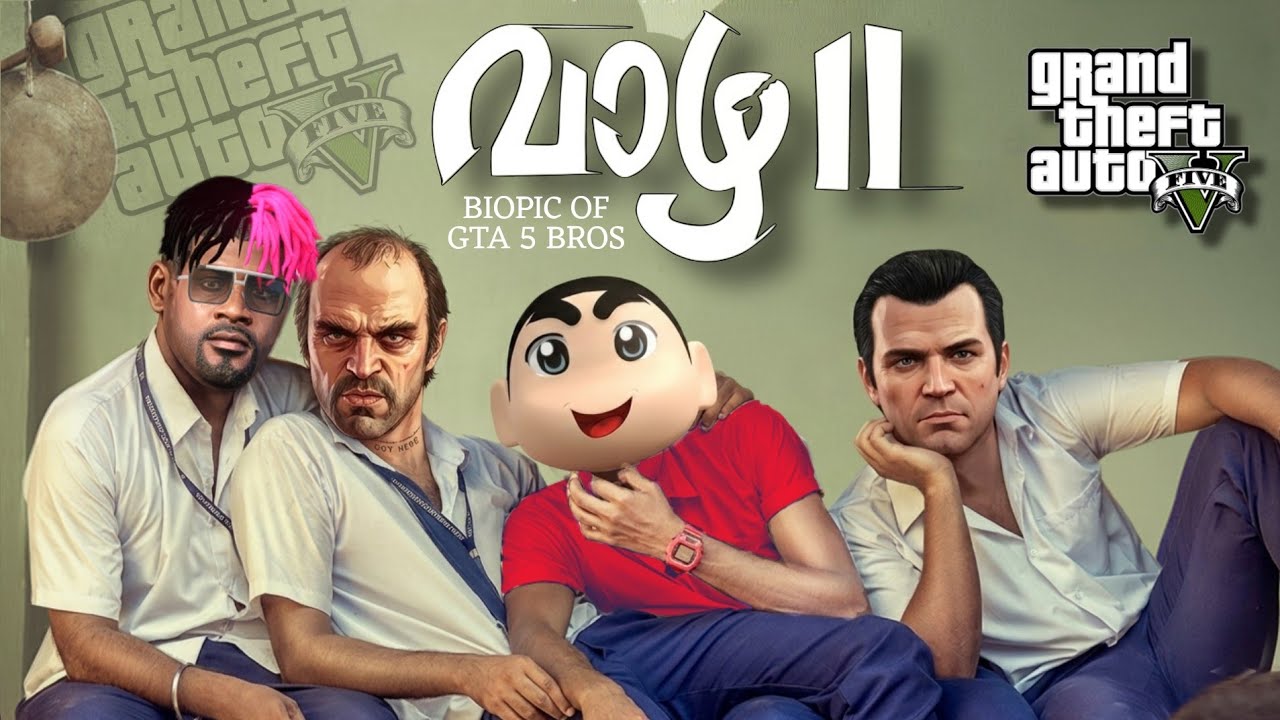 VAAZHA 2 Movie School Fight Scene in GTA 5 💥| Franklin Shinchan vs Trevor Michael 😂