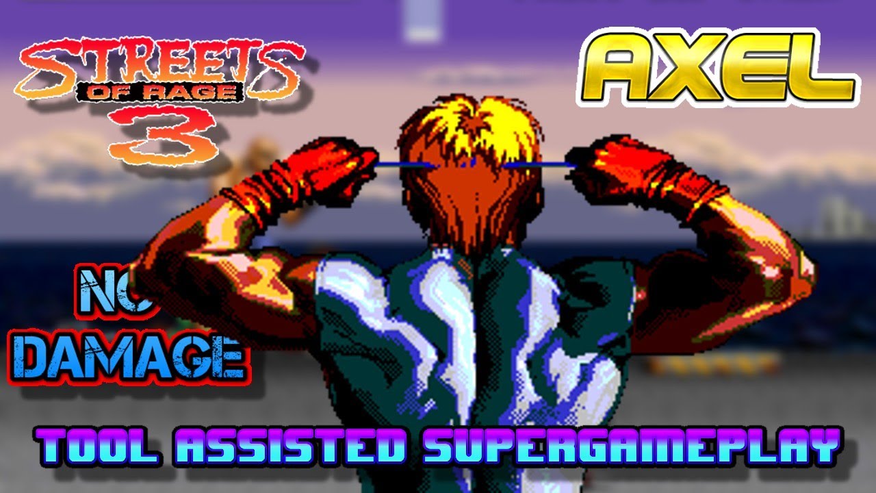 Streets of Rage 3 / ベア・ナックル レコード LP Rage of Streets