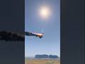 Fighter jet Mig - 29 Crashes During Emergency Landing gta5