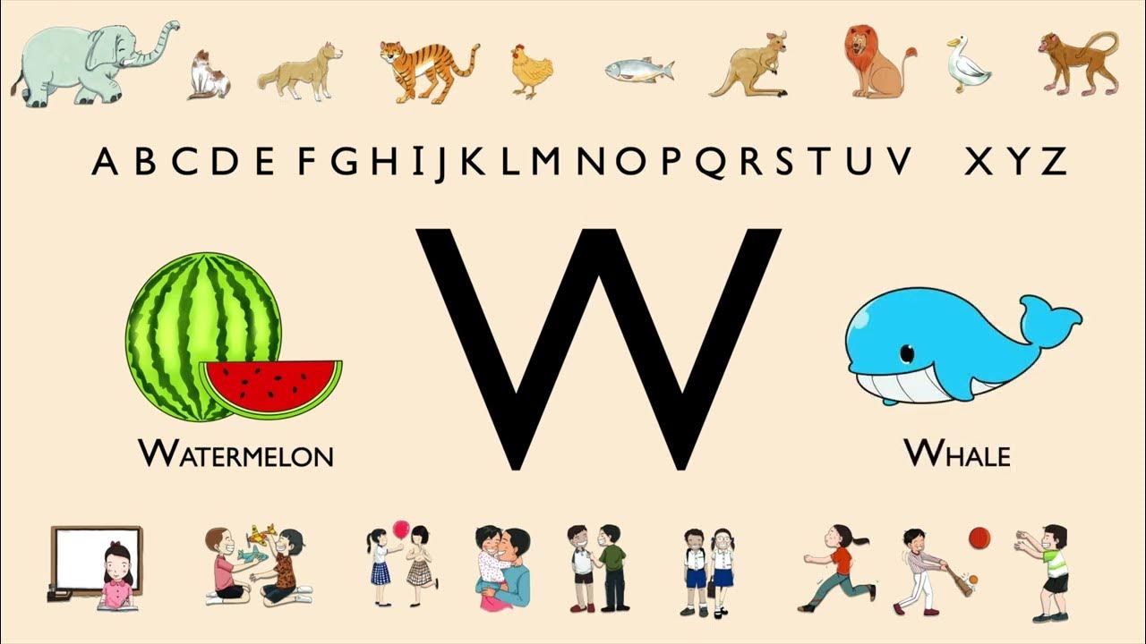 ABC the letter W YouTube