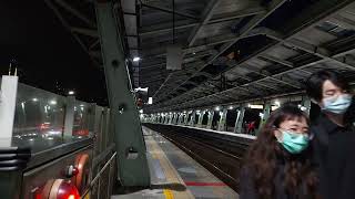 20220318 155次PP推拉式自強號 汐科車站1A月台 列車通過 Train No.155 PP Tze-Chiang Xike station Platfrom1A Train pass