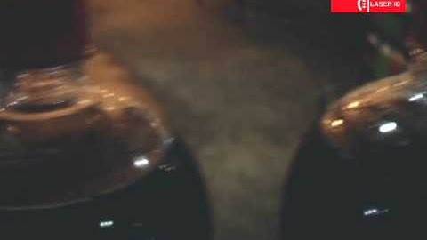 Laser marking and coding PET Coke bottle